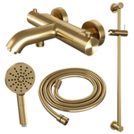 Brauer Gold Edition Robinet Baignoire Thermostatique Avec Barre De