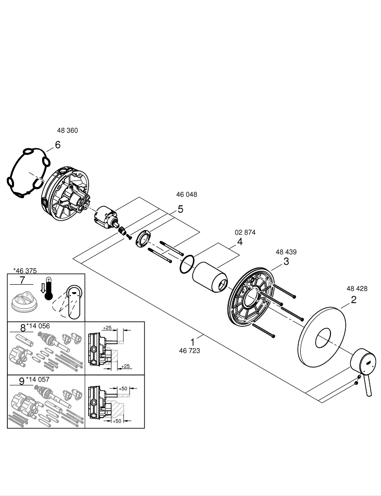 Grohe Concetto Afbouwdeel Voor Inbouw Douchekraan Zonder Omstel Chroom   B0b0bc15377d154fcbb2d7ad49f6af1b 