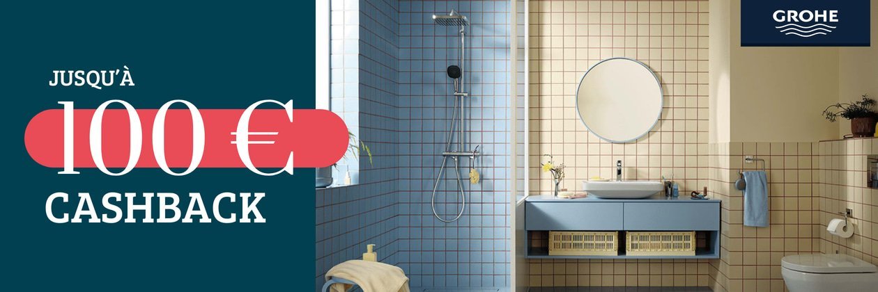GROHE douche cashback