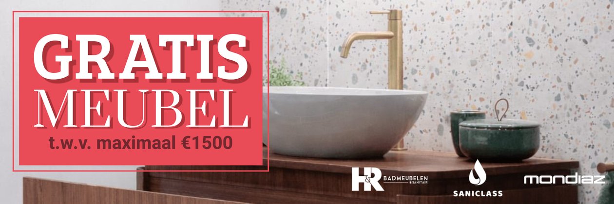 Meubel actie - gratis meubel