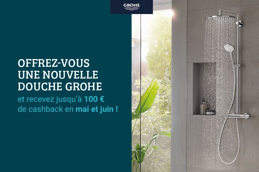 GROHE Douche - Semaines spéciales cashback