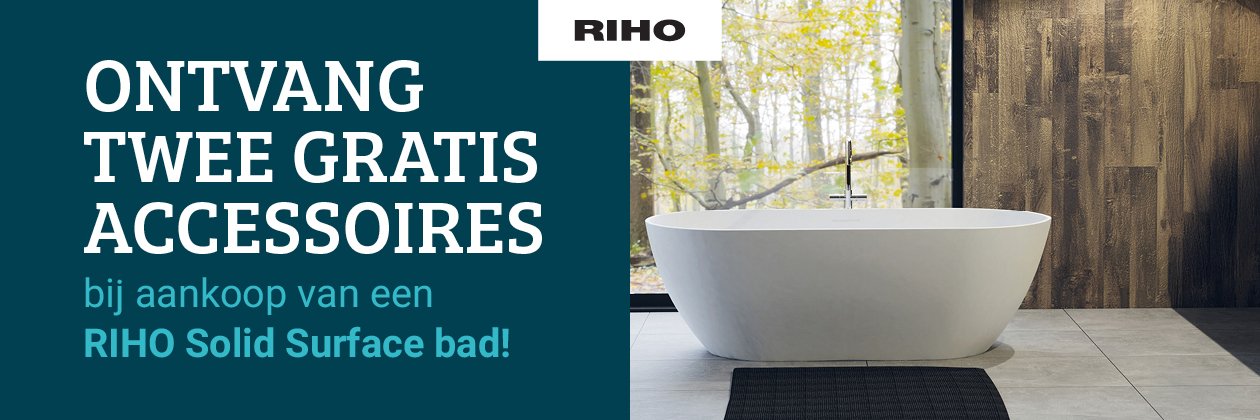 RIHO gratis accessoires