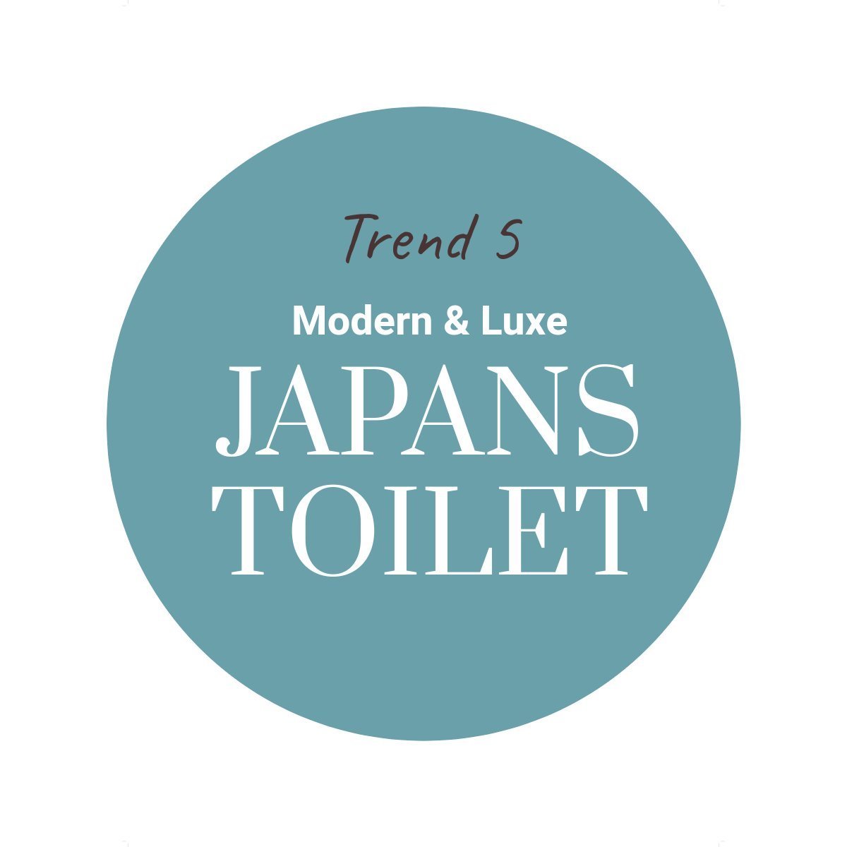 Oktober Woonmaand - Trend 5 Japans toilet