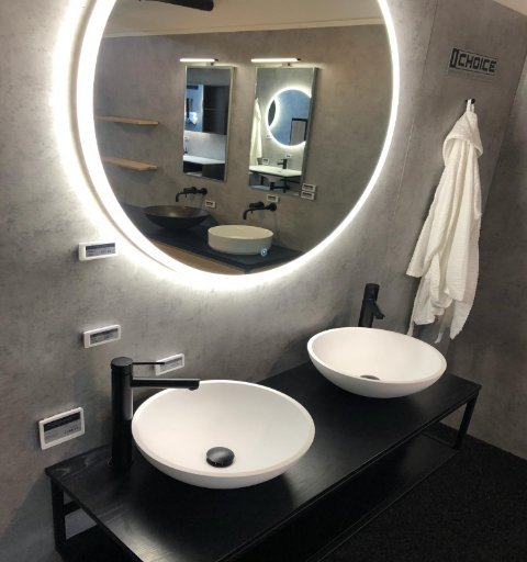 Industriële badkamer 2