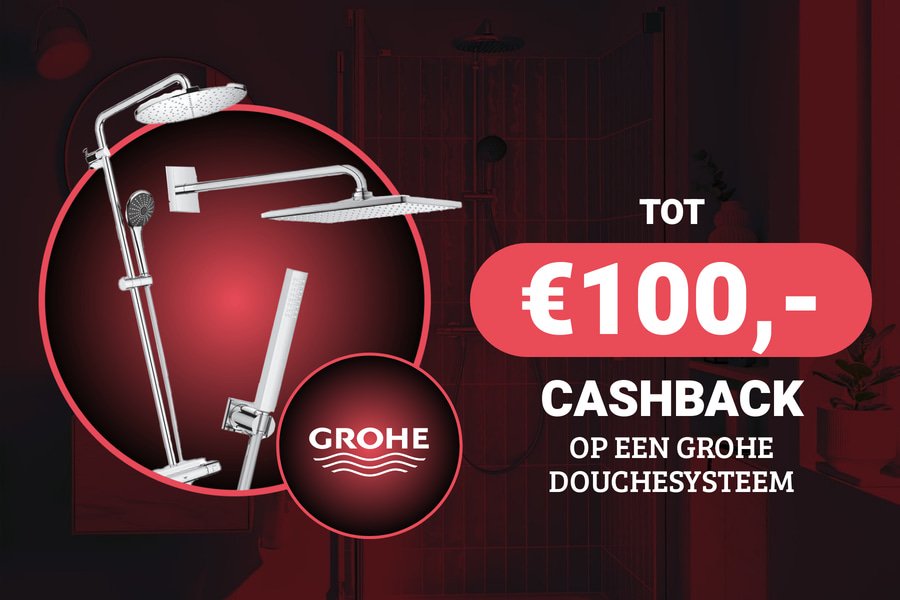 GROHE douchesysteem cashback