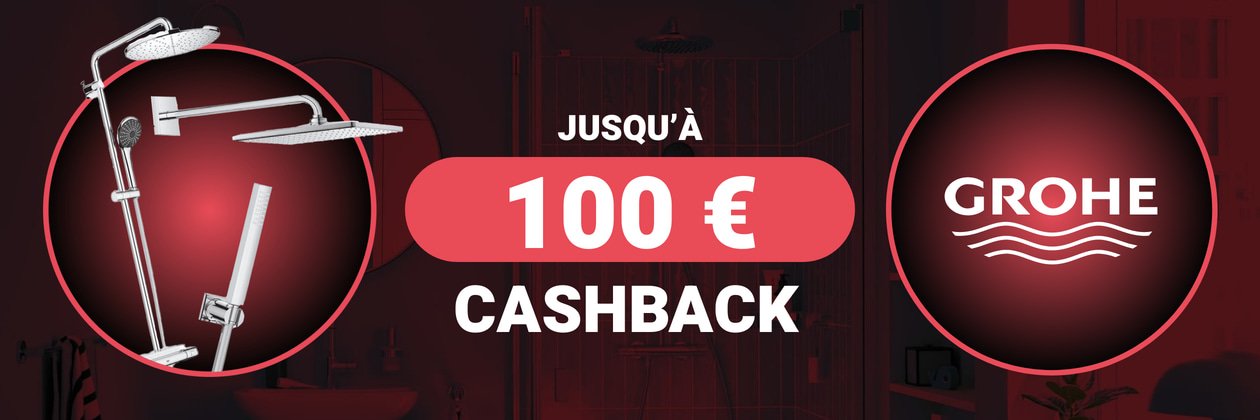 GROHE douche cashback