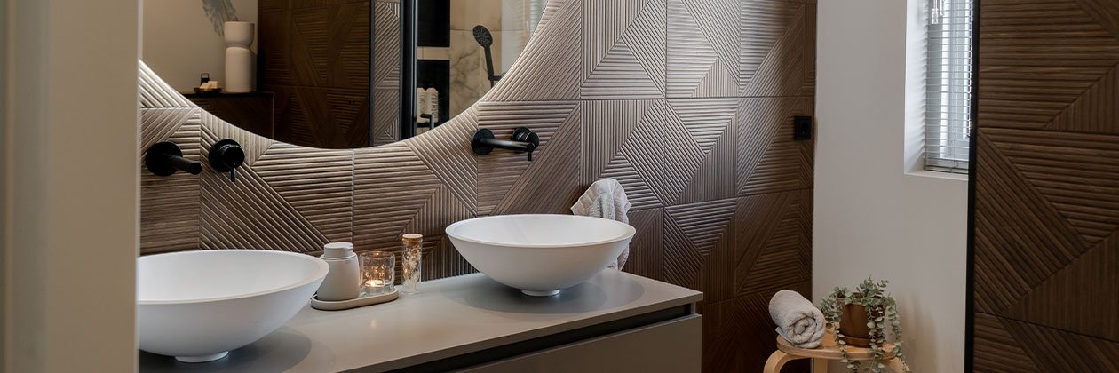 Japandi badkamer