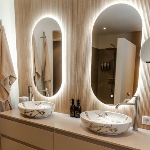 3 SALLES DE BAINS, 3 AMBIANCES CHEZ NIELS & TRUDY (conseil à domicile)