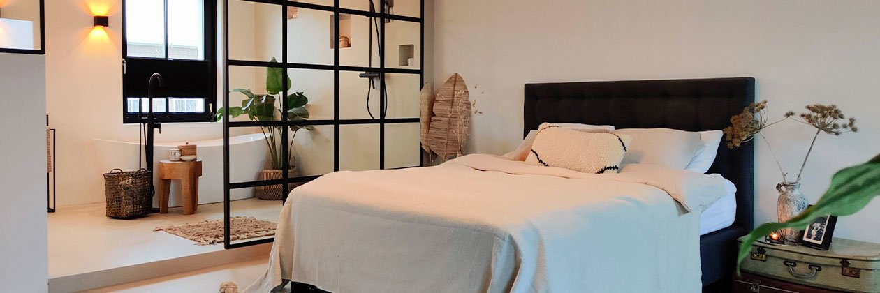 Badkamer en suite op zolder