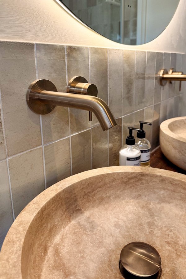 Koperen kranen hansgrohe