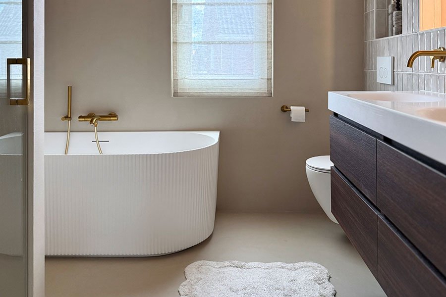 binnenkijken badkamer Marloes en Sander