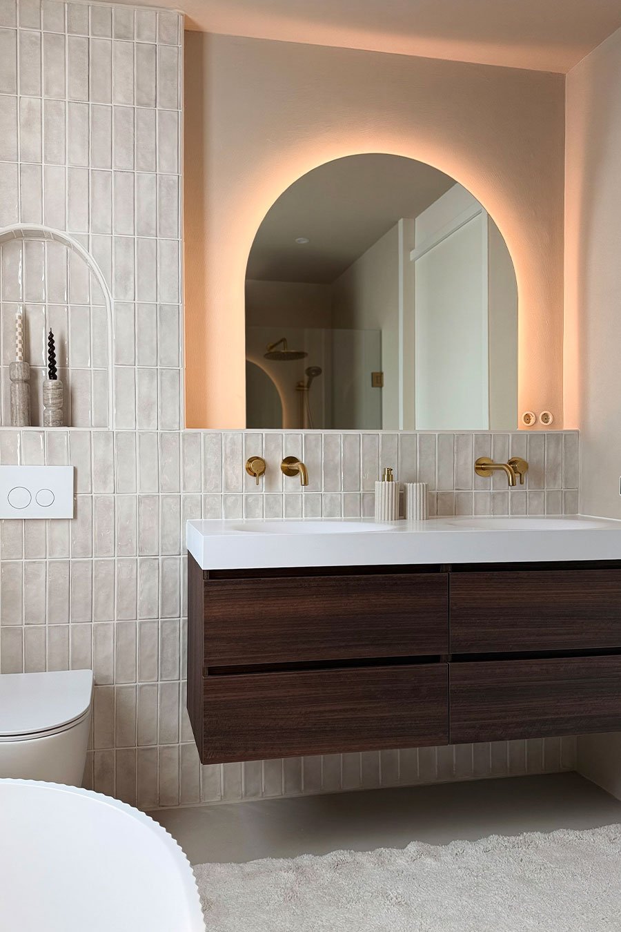 binnenkijken badkamer Marloes en Sander