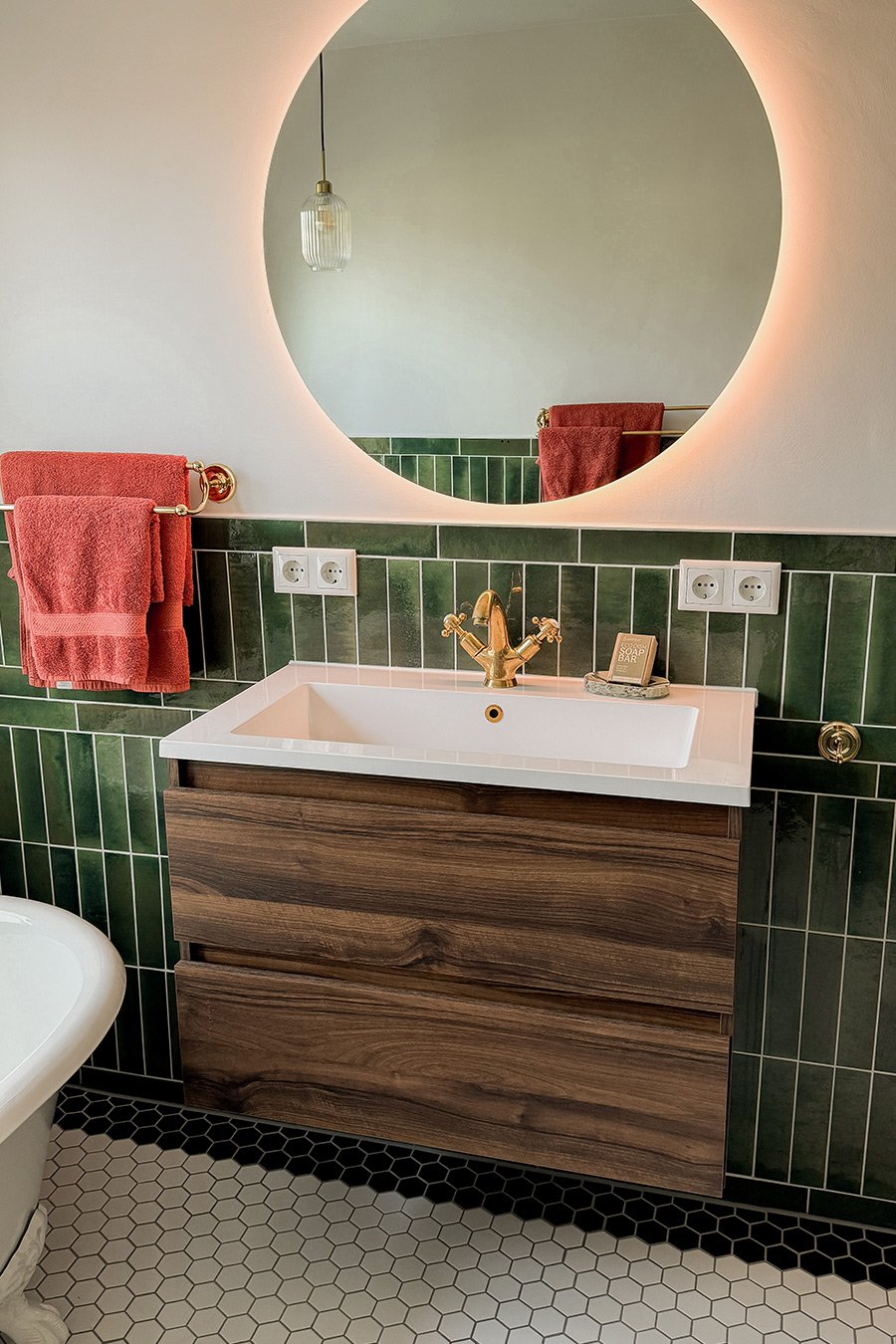 Klassieke stijl badkamer Mascha en Tim