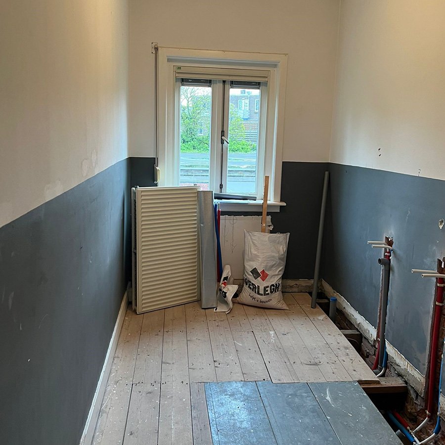 Voor badkamer Mieke en Olaf