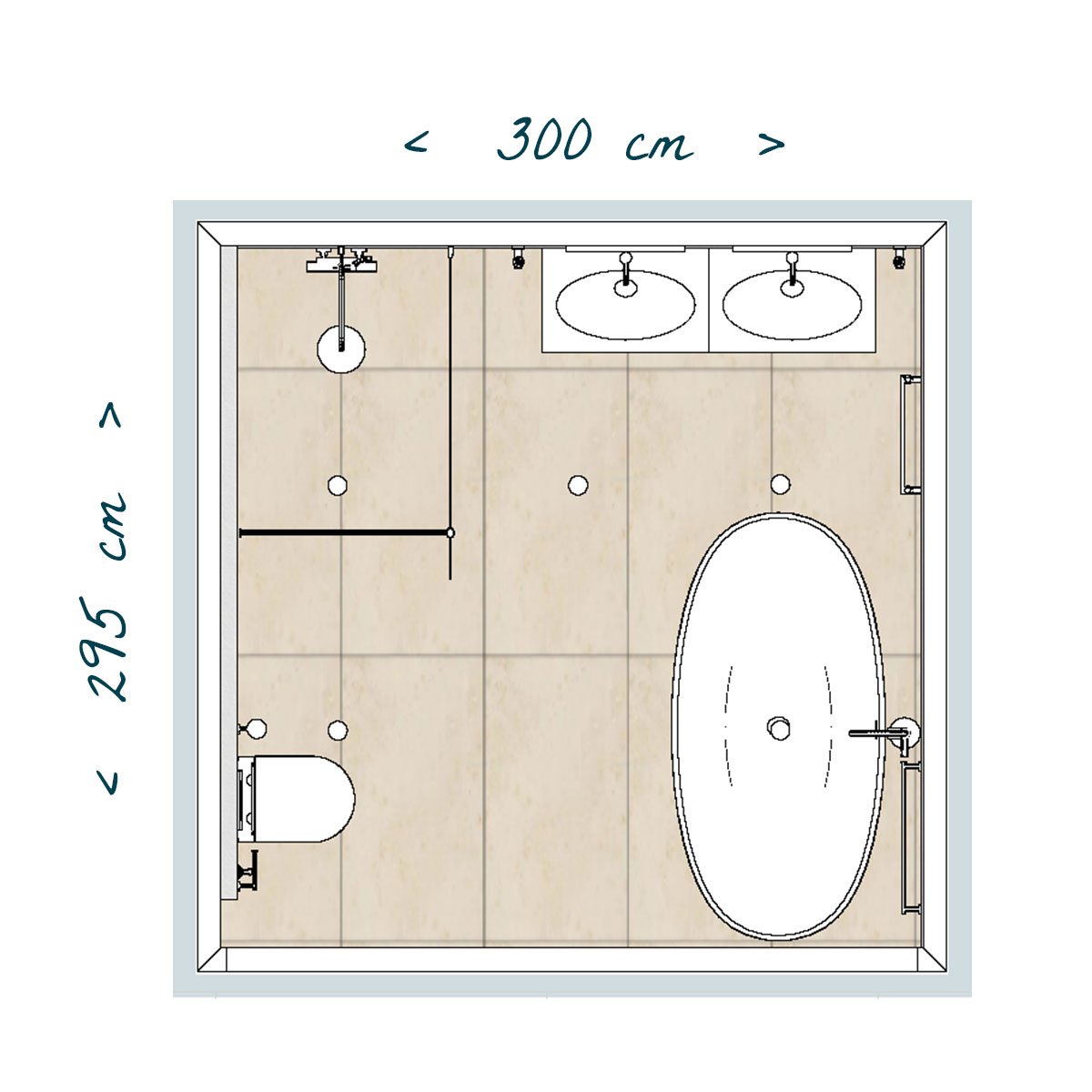 plan construction salle de bain muscovi