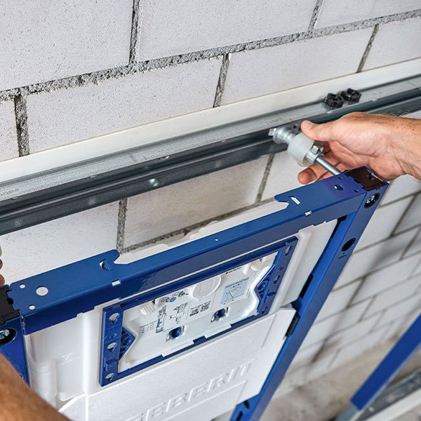 Geberit nieuwe duofix inbouwreservoir