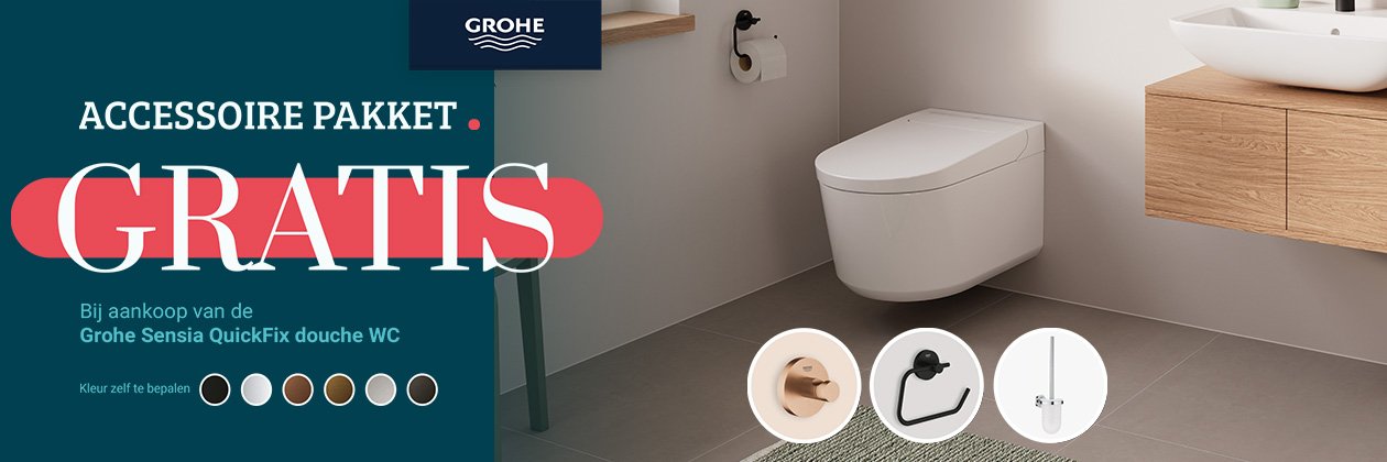Gratis GROHE Bedieningspaneel actie