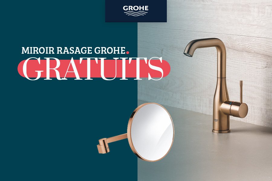 mriroir rasage grohe gratuit