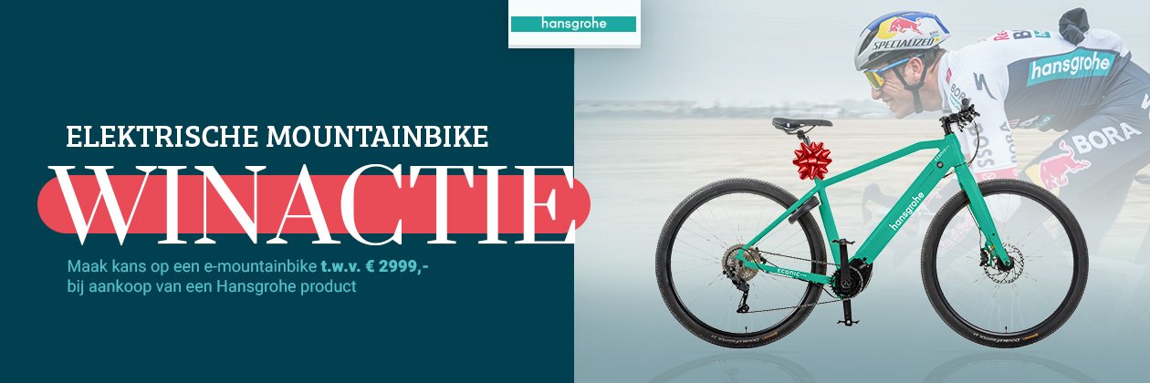 hansgrohe winactie mountainbike