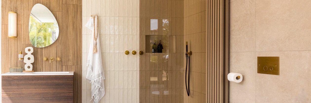 Japandi badkamer
