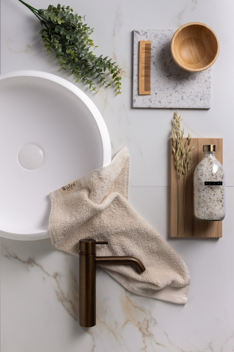 Japandi badkamer Licht, fris en minimalistisch