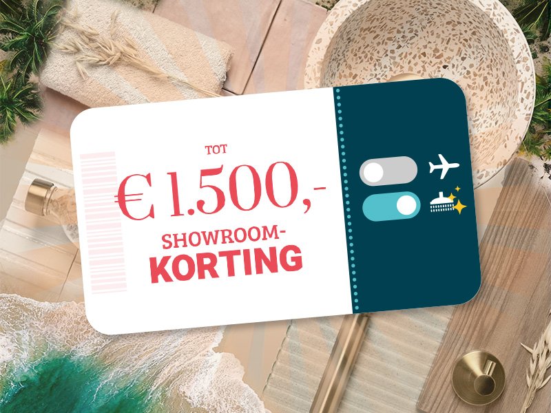 Korting showroom Sanitairwinkel