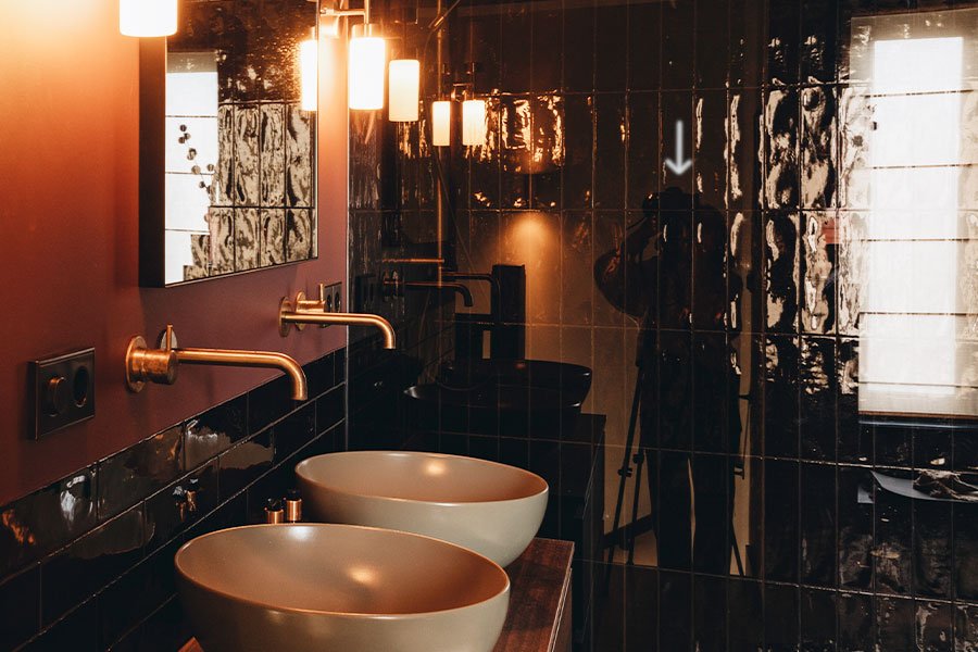 Bij Zinloos porselein Zo maak je een mooie foto van de badkamer| Sanitairwinkel