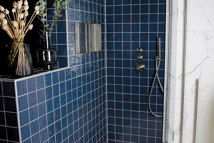 Achtervoegsel Onophoudelijk Benadrukken Blauwe badkamers | Sanitairwinkel