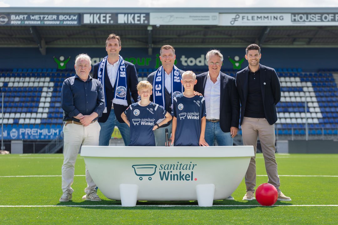 Sanitairwinkel nieuwe hoofdsponsor FC Den Bosch