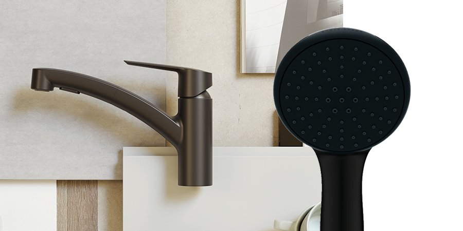 grohe colors matte black