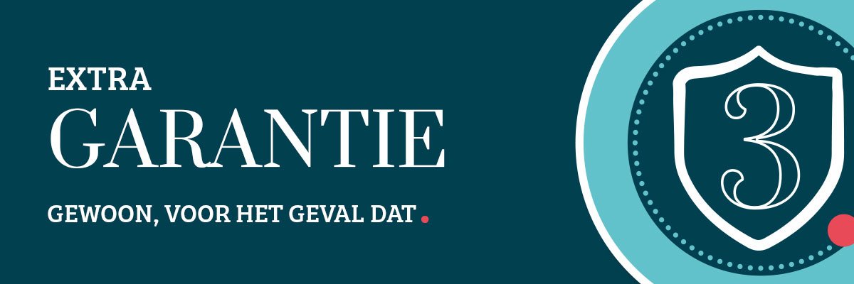 Extra garantie op sanitair