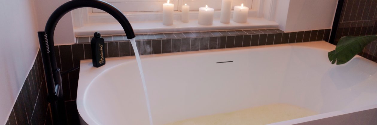 condensvorming door bad