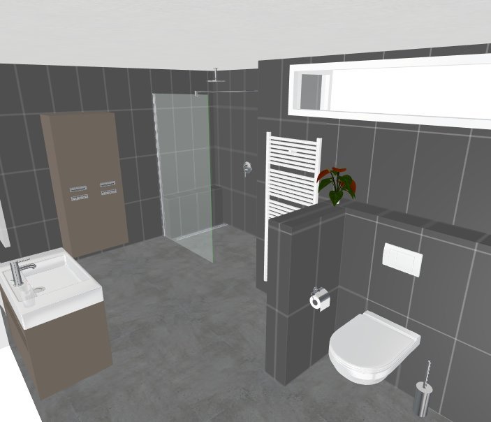 Badkamer ontwerpen - ontwerp maken Sanitairwinkel