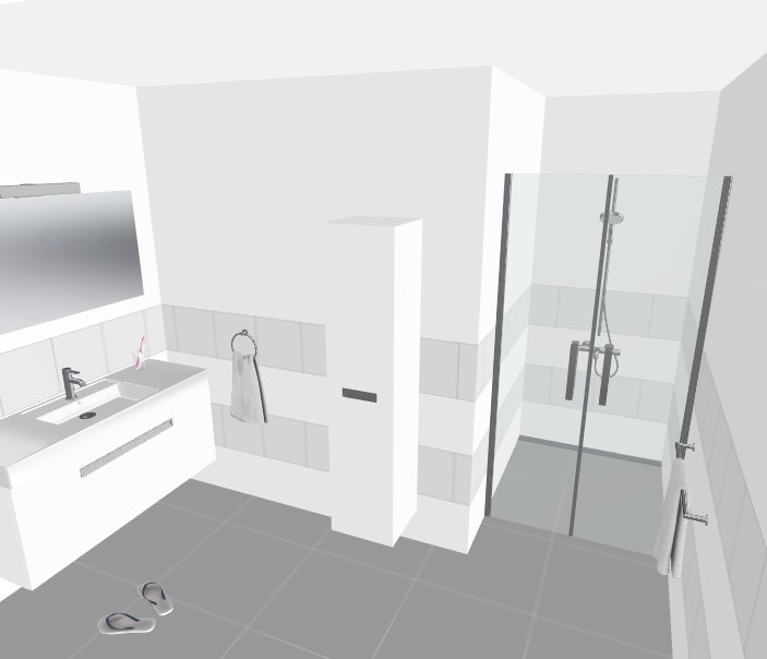 Badkamer ontwerpen - ontwerp maken Sanitairwinkel