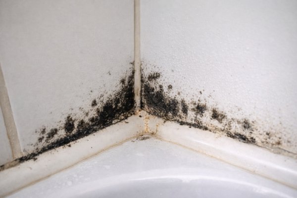 Cladosporium in de badkamer ai