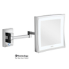 Aliseo LED Cubik make-up spiegel 21.5cm messing chroom SW203689 Aliseo LED Cubik make-up spiegel 21.5cm messing chroom SW203689