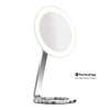 Aliseo LED Moon Dance make-up spiegel 24cm messing/staal chroom SW203693 Aliseo LED Moon Dance make-up spiegel 24cm messing/staal chroom SW203693