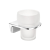 Aliseo Abaco glashouder messing/zink/edelstaal 8.3x10.1x10.4cm glanzend chroom SW203783 Aliseo Abaco glashouder messing/zink/edelstaal 8.3x10.1x10.4cm glanzend chroom SW203783