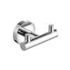 Aliseo Now dubbele handdoekhaak messing 8.2x4.8x5.5cm glanzend chroom SW203839 Aliseo Now dubbele handdoekhaak messing 8.2x4.8x5.5cm glanzend chroom SW203839