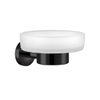 Aliseo Nexxus zeepschaal messing 11.8x6.5x12.9cm mat zwart SW203874 Aliseo Nexxus zeepschaal messing 11.8x6.5x12.9cm mat zwart SW203874
