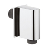 Crosswater Wall Outlet koppeling - voor doucheslang - hoogglans chroom SW73446