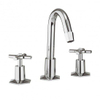 Crosswater 1920s wastafelkraan met kruisgreep chroom SW73352 Crosswater 1920s wastafelkraan met kruisgreep chroom SW73352