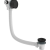 Crosswater MPRO Badvulcombinatie - met klikwaste - mat zwart SW209233