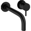 Crosswater MPRO inbouwwastafelkraan 2 gats mat zwart SW209285