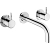 Crosswater MPRO Wastafelkraan inbouw - uitloop 19cm - inclusief inbouwdeel - hoogglans chroom SW209245