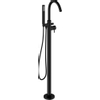 Crosswater MPRO Badkraan - vrijstaand - met staafhanddouche - mat zwart SW209267