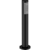 Crosswater MPRO Handdoucheset - voor badrandmontage - 1 stand - zwart mat SW209273