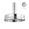 Crosswater 1920s Regendouche - 20cm - zonder douchearm - hoogglans chroom SW73440