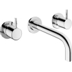 Crosswater MPRO Wastafelkraan inbouw - uitloop 19cm - inclusief inbouwdeel - chroom SW209245