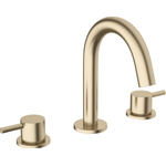 Crosswater MPRO Wastafelkraan inbouw - uitloop 13.5cm - geborsteld messing (goud) SW209248